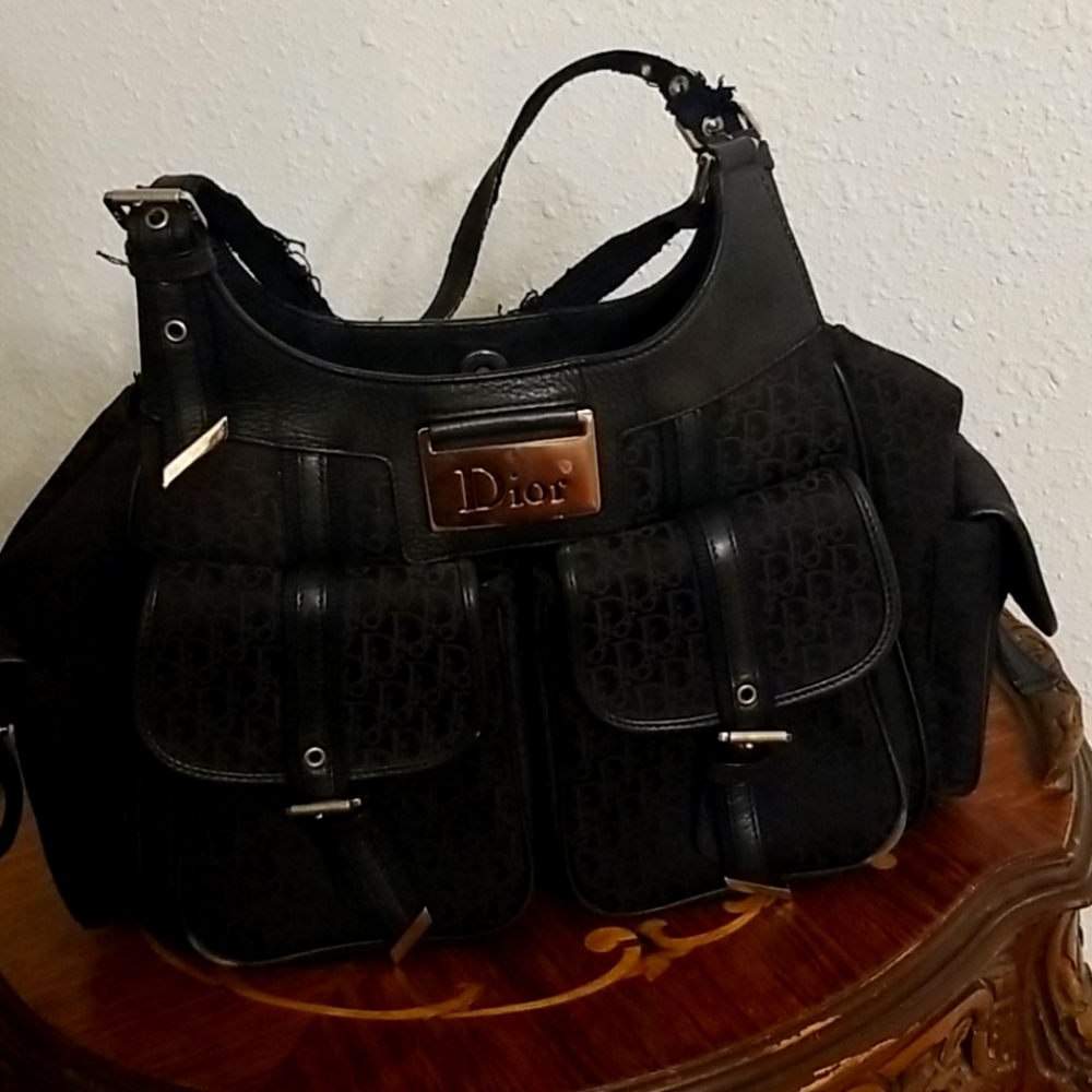 Dior canvas bag